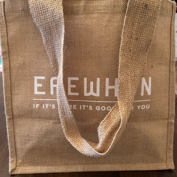Erewhon Burlap Shopper - Picture 2 of 4